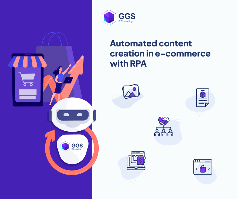 Automated content creation in e-commerce with RPA