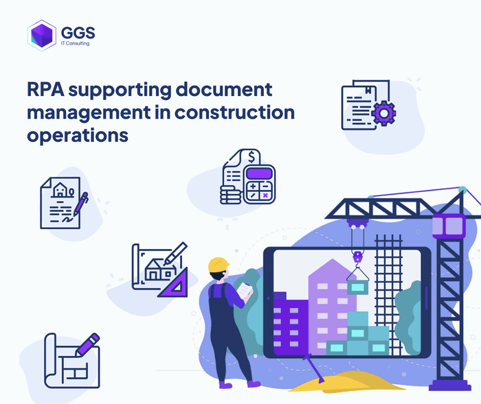 RPA supporting document management in construction operations